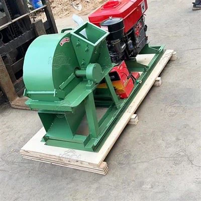 100 HP Diesel Wood Chipper Machine: Efficient Wood Recycling And 3mm Sawdust Production